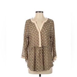 Daniel Rainn sheer top, size Small